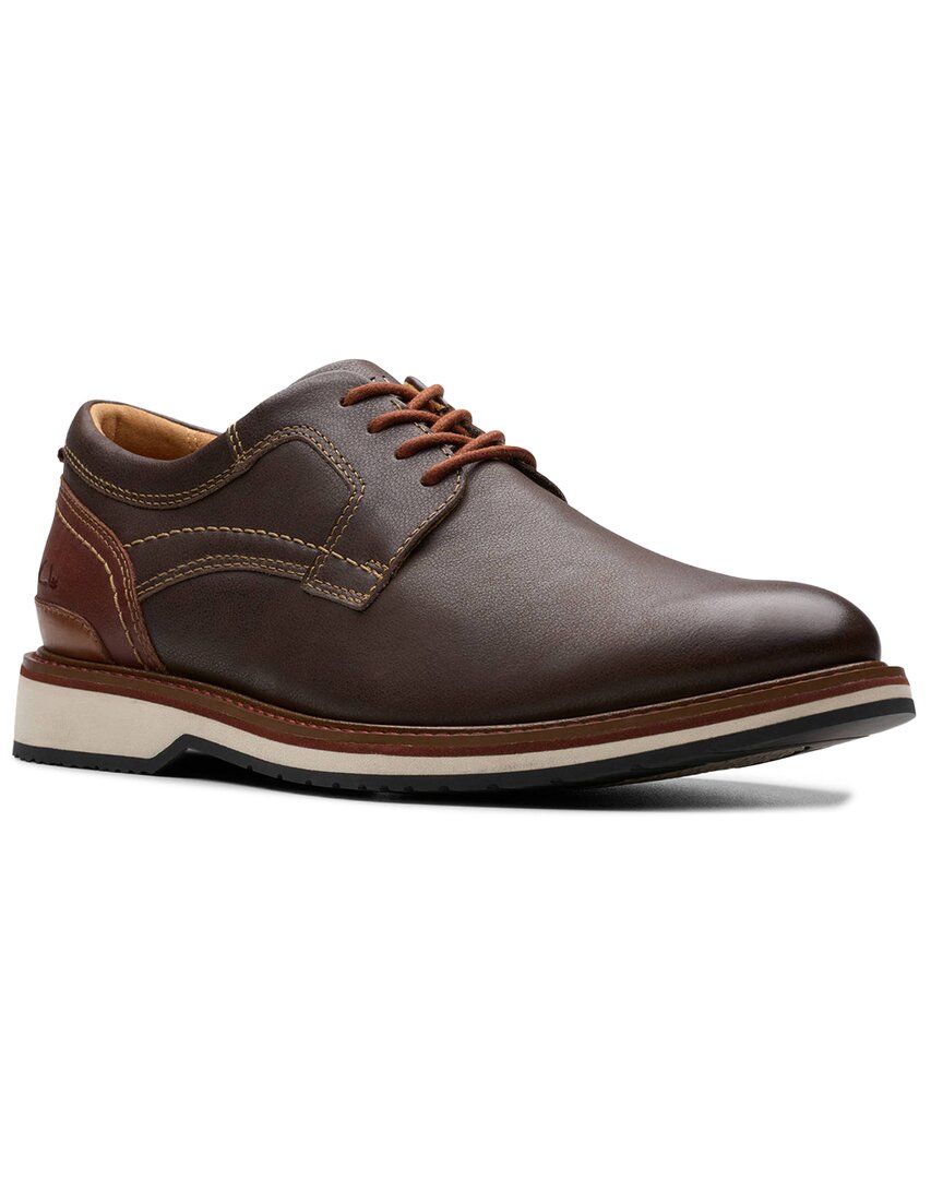 Clarks Monahan Plain Leather Shoe, 8.5